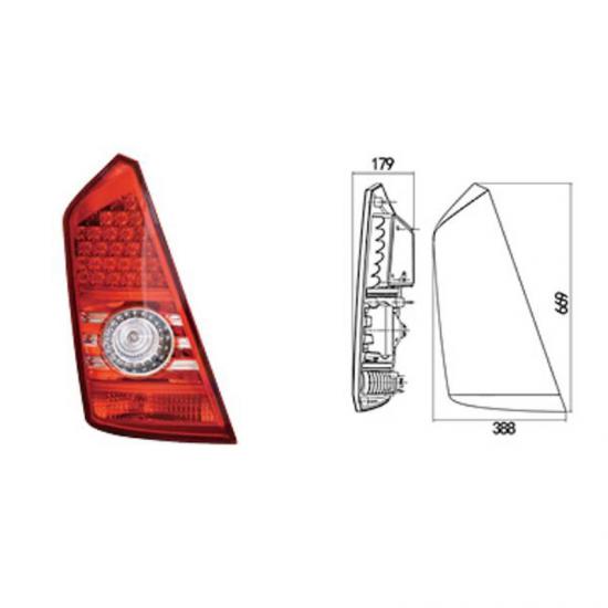 Yutong bus tail lamp