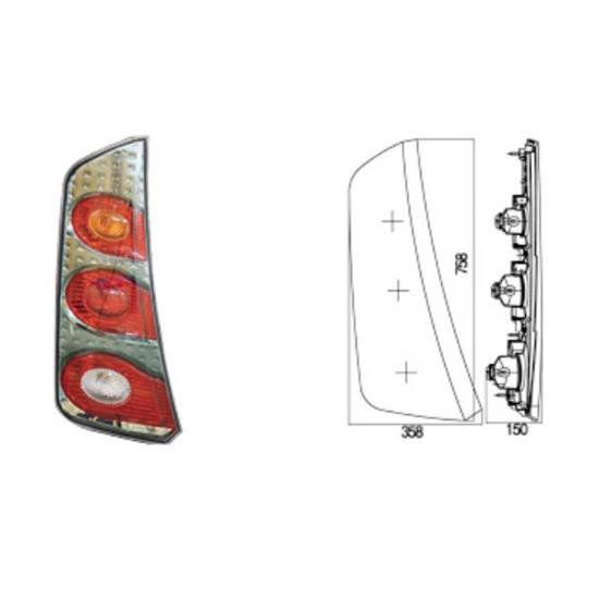 Yutong bus tail lamp