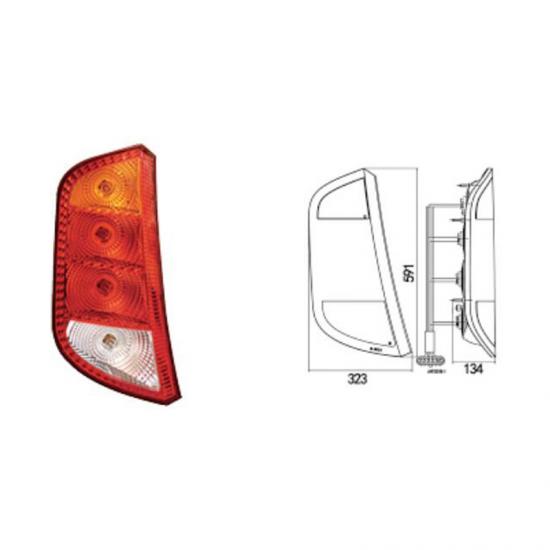 Yutong bus tail lamp