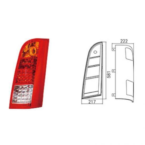 Yutong bus tail lamp