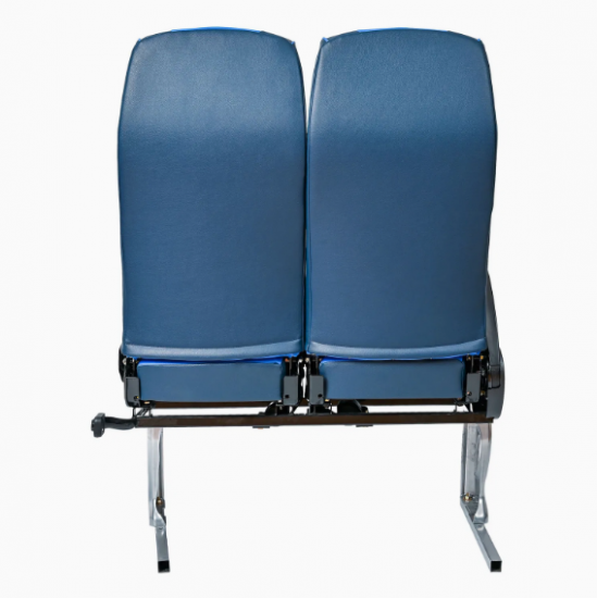 Comfortable double bus passenger seat adjustable seat back