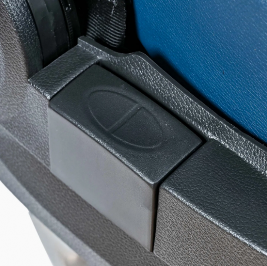 Comfortable double bus passenger seat adjustable seat back