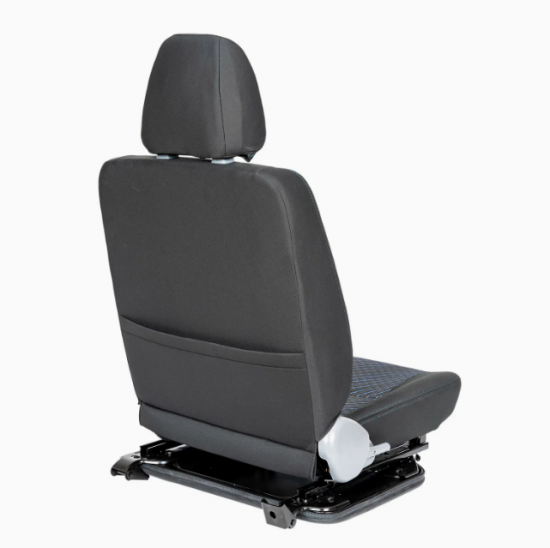 Customizable driver passenger seat for minivan