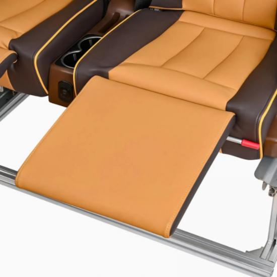 Comfortable double VIP leather super quality seat