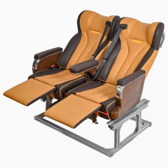 Comfortable double VIP leather super quality seat