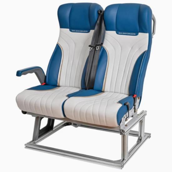 Ergonomic commercial-style coach bus seat